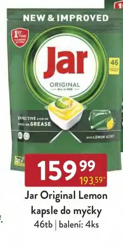 Astur&Qanto Jar Original Lemon kapsle do myčky nabídka