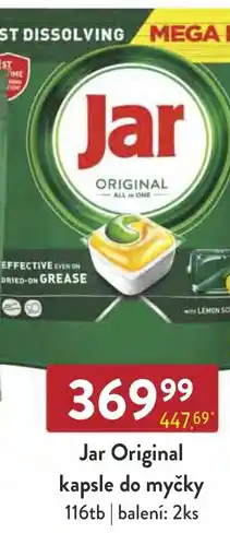 Astur&Qanto Jar Original kapsle do myčky nabídka