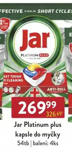 Astur&Qanto Jar Platinum plus kapsle do myčky nabídka