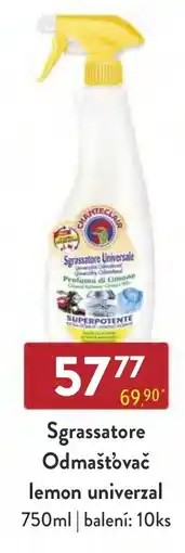 Sgrassatore Odmašťovač lemon univerzal