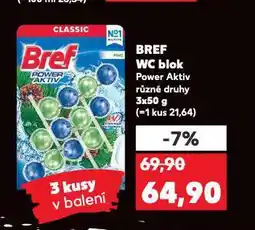 Kaufland Bref wc blok nabídka