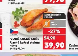 Kaufland Uzená kuřecí stehna nabídka