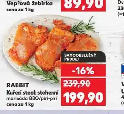 Kaufland Kuřecí steak stehenní nabídka