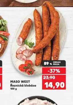 Kaufland Řeznická klobása nabídka