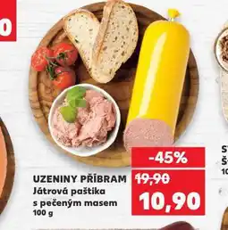 Kaufland Játrová paštika s pečeným masem nabídka
