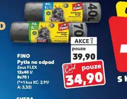 Kaufland Fino pytle na odpadky nabídka