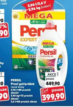 Kaufland Persil prací prostředek nabídka
