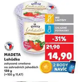 Kaufland Madeta lahůdky nabídka
