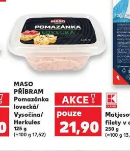 Kaufland Pomazánka herkules nabídka