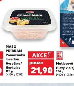Kaufland Pomazánka lovecká nabídka