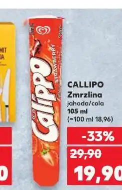 Kaufland Callipo zmrzlina nabídka