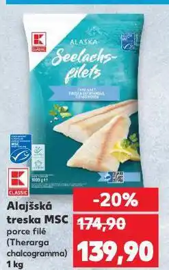 Kaufland Aljašská treska msc nabídka