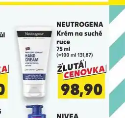 Kaufland Nautrogena krém na suché ruce nabídka