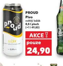 Kaufland Pivo proud nabídka