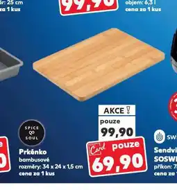Kaufland Prkénko bambusové nabídka