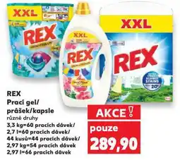 Kaufland Rex prací prostředek nabídka