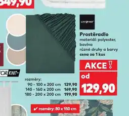 Kaufland Napínací prostěradlo 90-100 x 200 cm nabídka