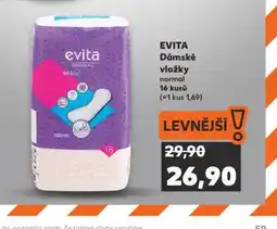 Kaufland Evita dámské vložky nabídka
