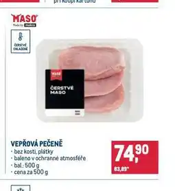 Makro Vepřová pečeně nabídka