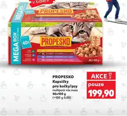 Kaufland Propesko kapsičky pro kočky nabídka