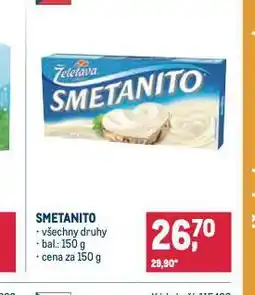 Makro Smetanito nabídka