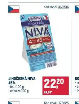 Makro Jihočeská niva 45% nabídka