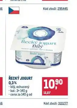 Makro Řecký jogurt 0,3% nabídka