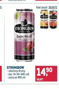 Makro Strongbow nabídka