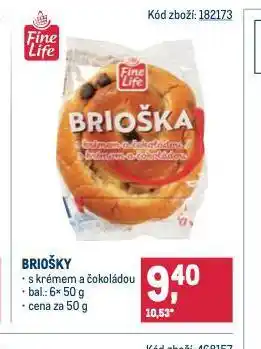 Makro Briošky nabídka