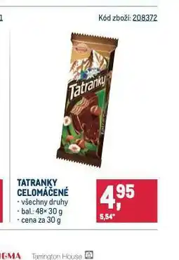 Makro Tatranky celomáčené nabídka