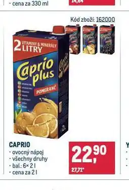 Makro Caprio nabídka