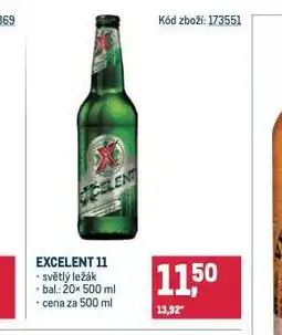 Makro Pivo excelent 11 nabídka