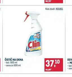 Makro Clin čistič na okna nabídka