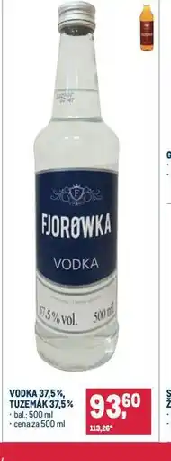 Makro Vodka 37,5% nabídka