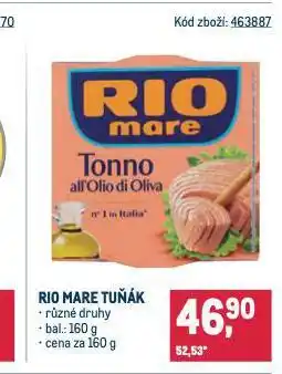 Makro Rio mare tuňák nabídka