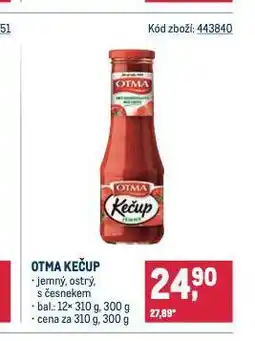 Makro Otma kečup nabídka