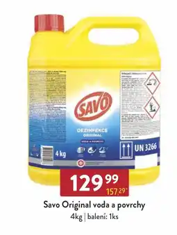 Astur&Qanto SAVO Original voda a povrchy nabídka