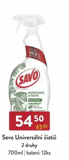 Astur&Qanto SAVO Universální čistič nabídka
