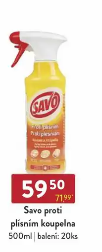 Astur&Qanto SAVO proti plísním koupelna nabídka