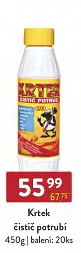 Astur&Qanto KRTEK čistič potrubí nabídka