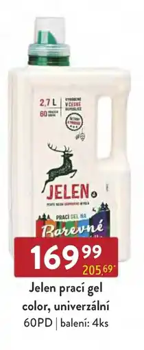 Astur&Qanto JELEN prací gel color, univerzální nabídka