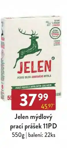 Astur&Qanto JELEN mýdlový prací prášek nabídka