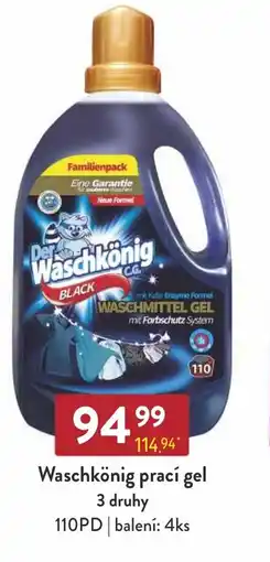 Astur&Qanto Waschkönig prací gel nabídka