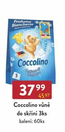 Coccolino vůně do skříní
