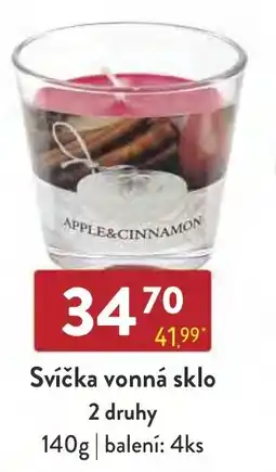 Astur&Qanto Svíčka vonná sklo nabídka