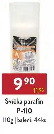 Astur&Qanto Svíčka parafin P-110 nabídka