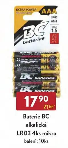 Astur&Qanto Baterie BC alkalická LR03 mikro nabídka