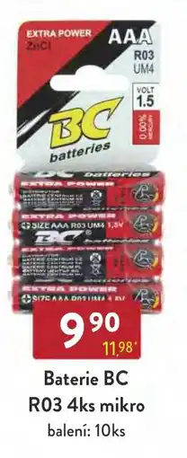 Astur&Qanto Baterie BC R03 mikro nabídka
