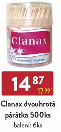 Astur&Qanto Clanax dvouhrotá párátka nabídka