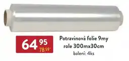 Astur&Qanto Potravinová folie 9my role nabídka